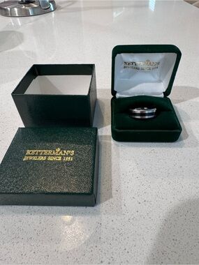 Mens Tungsten Wedding Band